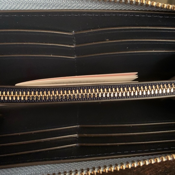 🔴 Intarsia scallop wallet Kate spade continental - Picture 6 of 7